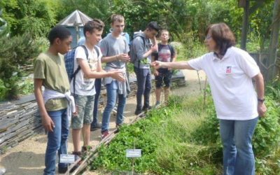 Visite du Jardin Bio de la Maison de l’Environnement