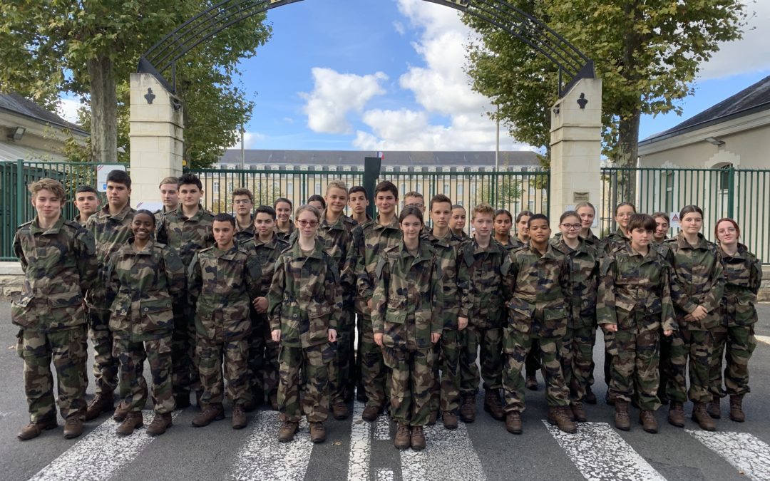 Les cadets de La Défense en 3ème : nouvelle promo 2021-2022