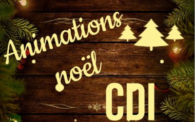 Animations Noël au CDI