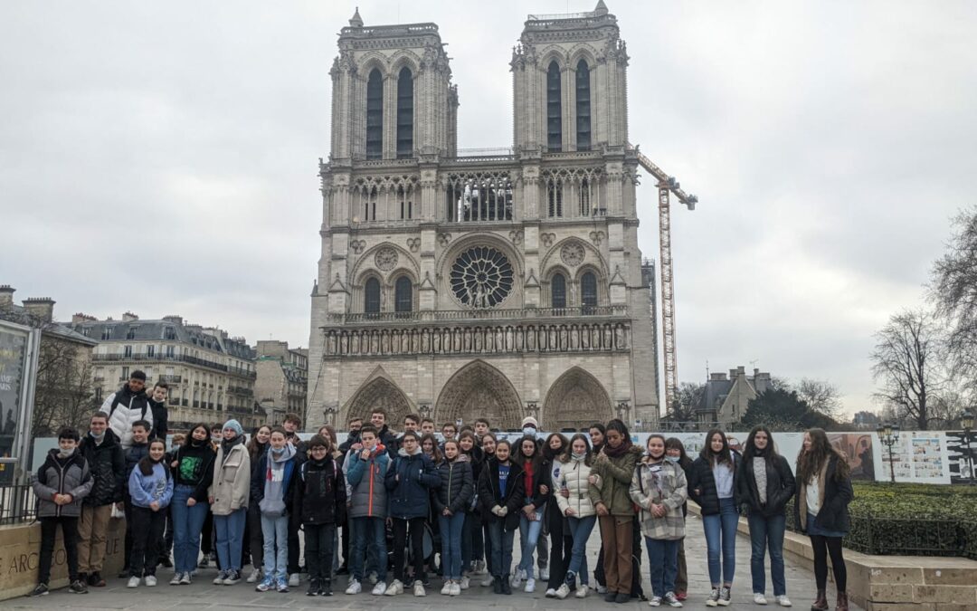 Voyage à Paris en 4ème du 8 au 11 Mars 2022 : voir les news en photos