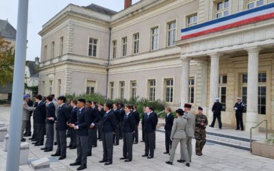 Cérémonie du 11 Novembre pour les Cadets de La Défense du Collège